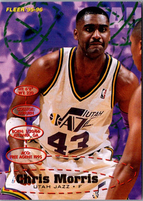 1995 Fleer Chris Morris #258