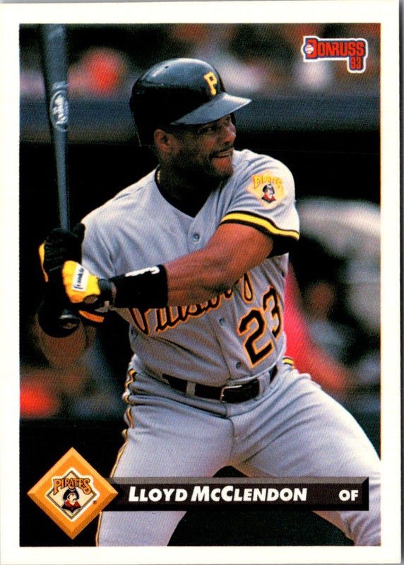 1993 Donruss Lloyd McClendon #384