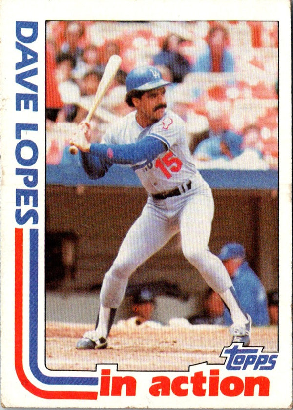 1982 Topps Dave Lopes #85