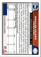 2008 Topps Chrome Refractors Dallas Clark #TC98