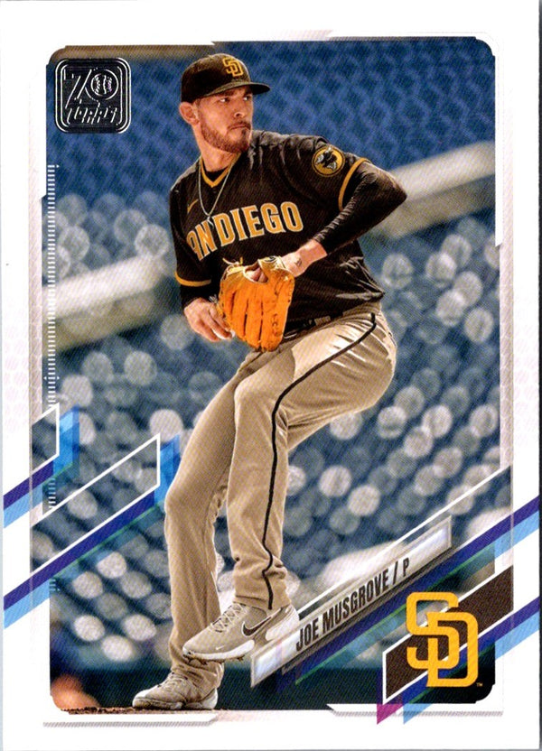 2021 Topps Blue Joe Musgrove #411