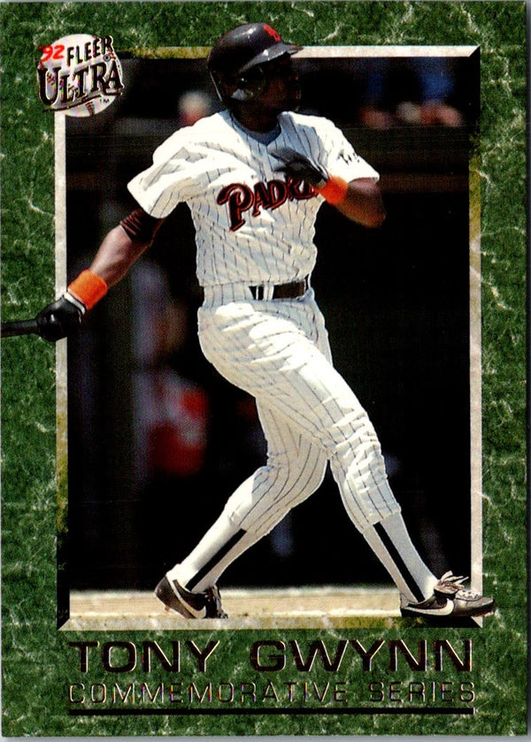 1992 Ultra Tony Gwynn Commemorative Series Tony Gwynn #4