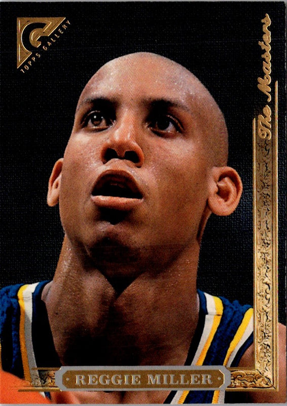 1995 Topps Gallery Reggie Miller #3