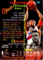 1994 Stadium Club Members Only Cedric Ceballos #36