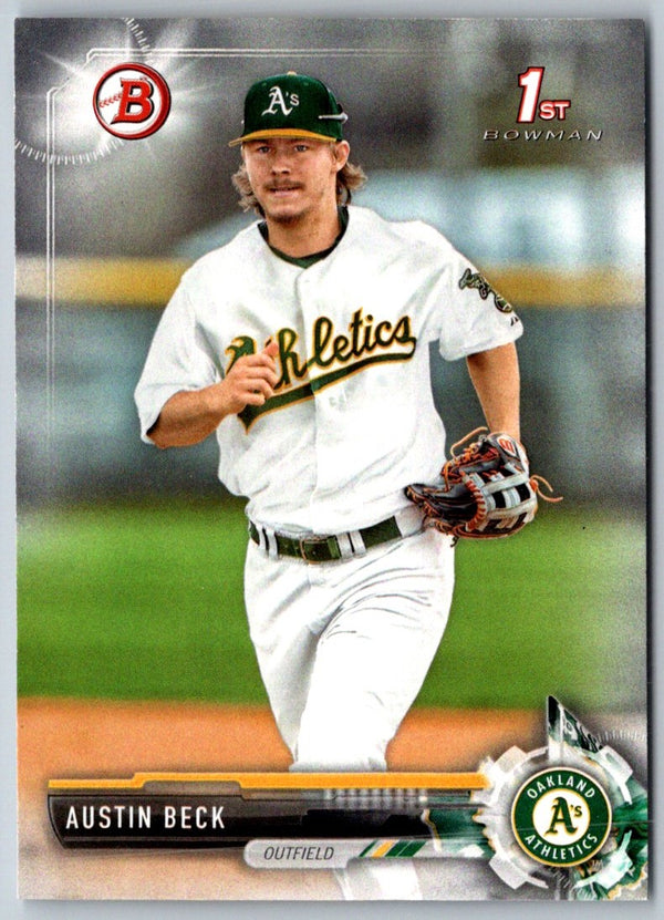 2017 Bowman Draft Austin Beck #BD-60