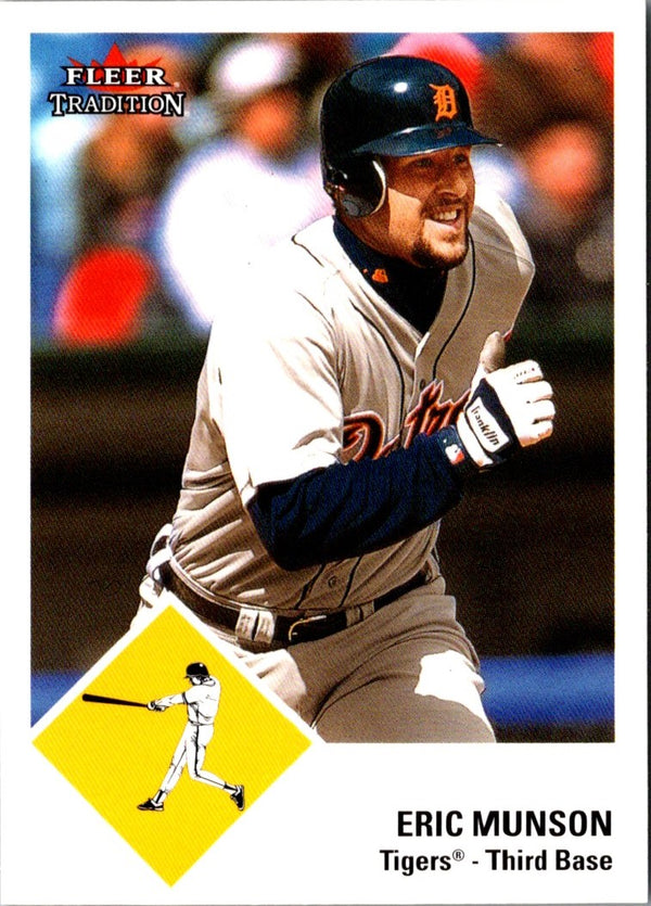 2003 Fleer Tradition Update Eric Munson #38