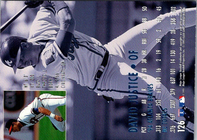 1995 Ultra David Justice