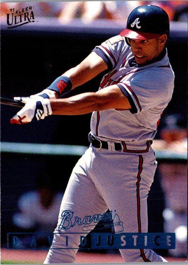 1995 Ultra David Justice #126