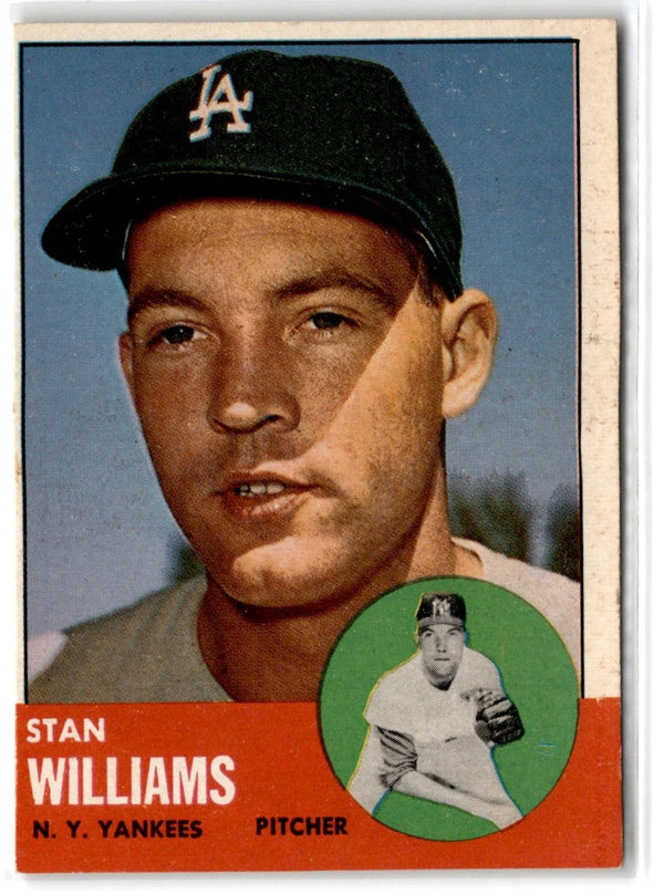 1963 Topps Stan Williams #42