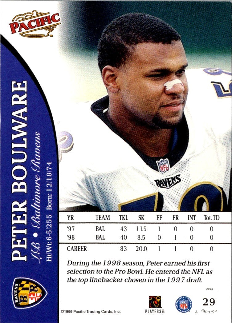 1999 Pacific Peter Boulware