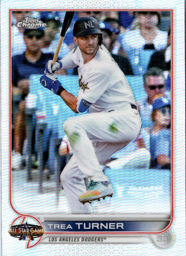 2022 Topps Chrome Update 2022 All-Star Game Trea Turner #ASGC-14