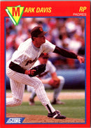 1989 Score Baseball's 100 Hottest Players Mark Davis