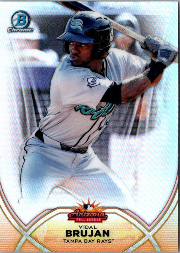 2020 Bowman Chrome 2019 Arizona Fall League Stars Vidal Brujan #AFL-VB