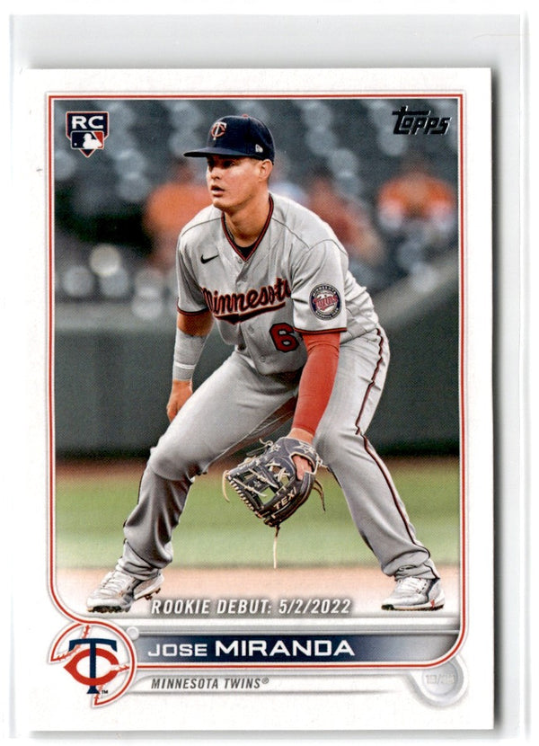 2022 Topps Update Jose Miranda #US5