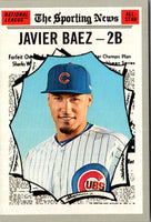 2019 Topps Heritage Javier Baez #363