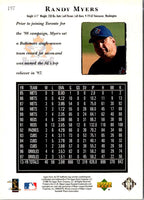 1998 SP Authentic Randy Myers #197