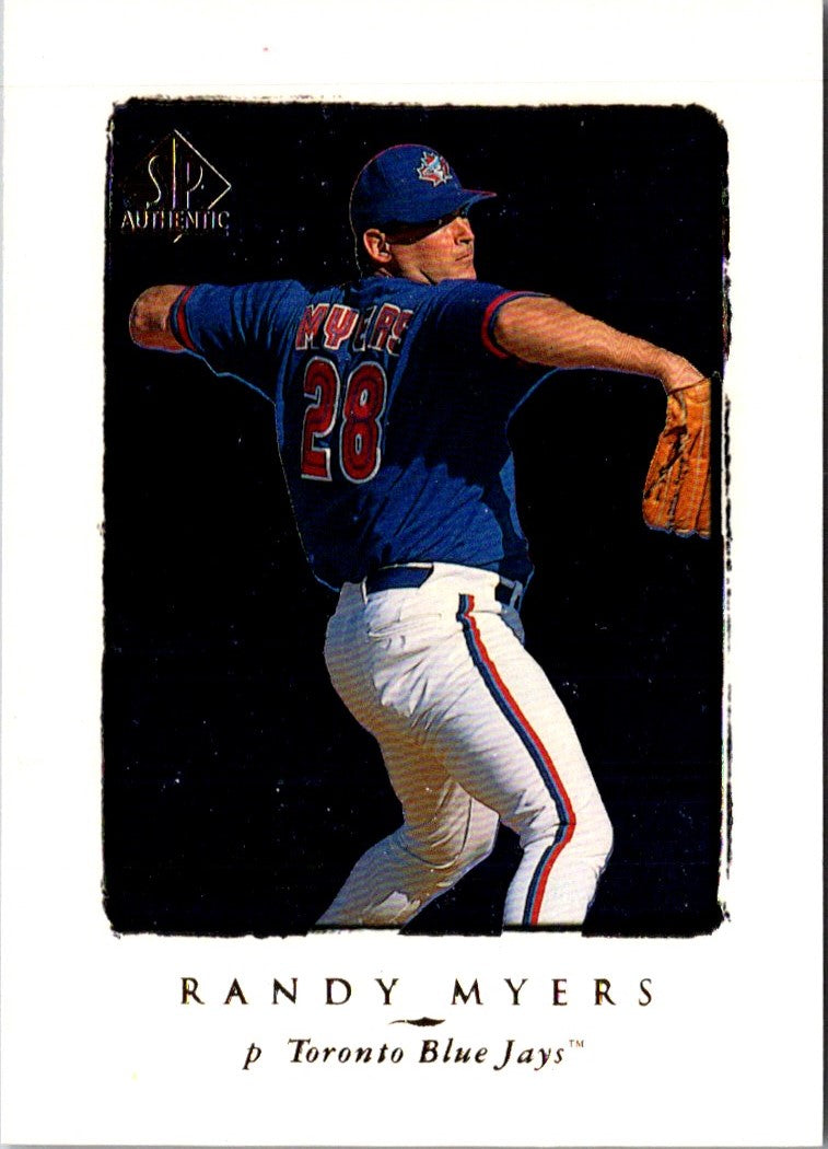 1998 SP Authentic Randy Myers