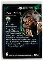 2000 Topps Gallery Paul Pierce #121