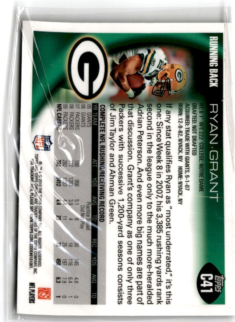 2010 Topps Chrome Ryan Grant