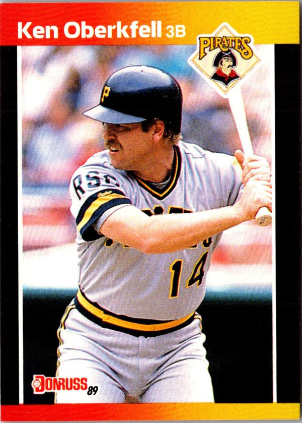 1989 Donruss Ken Oberkfell #506