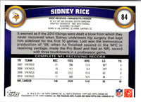 2011 Topps Chrome Sidney Rice #84