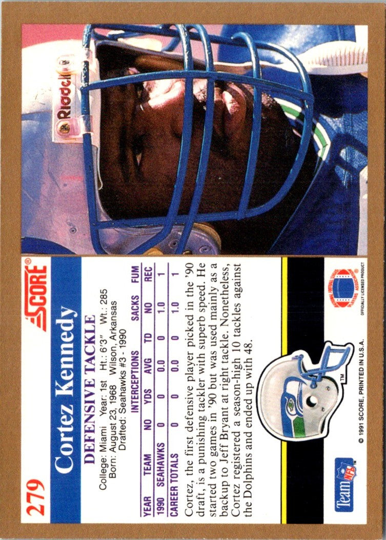 1991 Score Cortez Kennedy