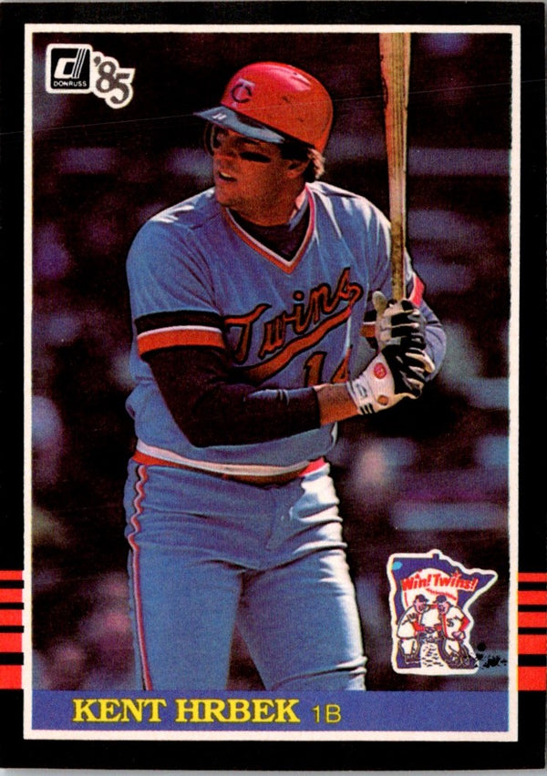 1985 Donruss Kent Hrbek #70