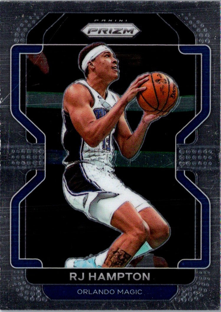 2021 Panini Prizm Blue RJ Hampton