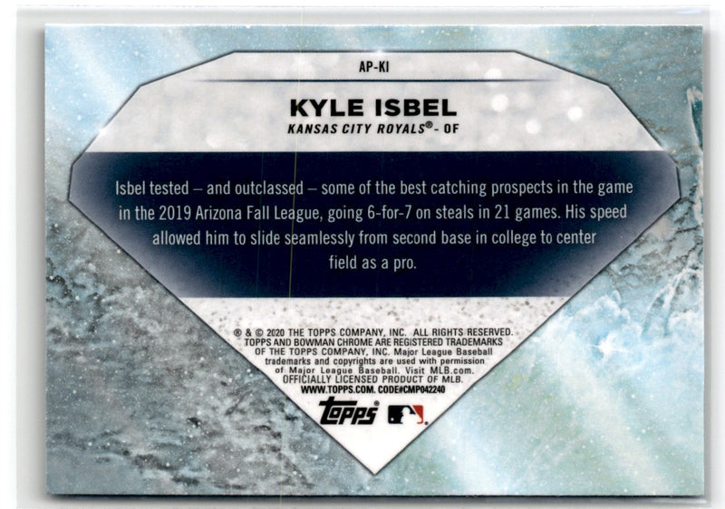 2020 Bowman Draft Applied Pressure Kyle Isbel