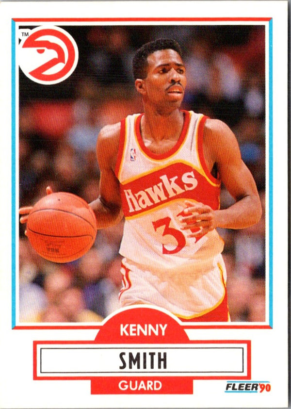 1990 Fleer Kenny Smith #4
