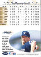 1996 Fleer Todd Jones #412