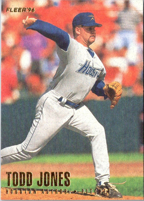 1996 Fleer Todd Jones #412
