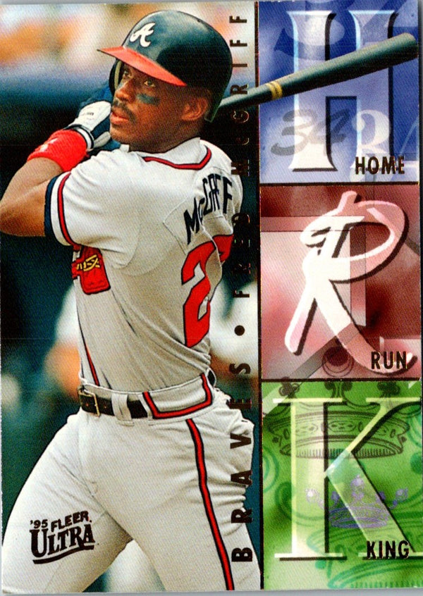 1995 Ultra Home Run Kings Fred McGriff #9