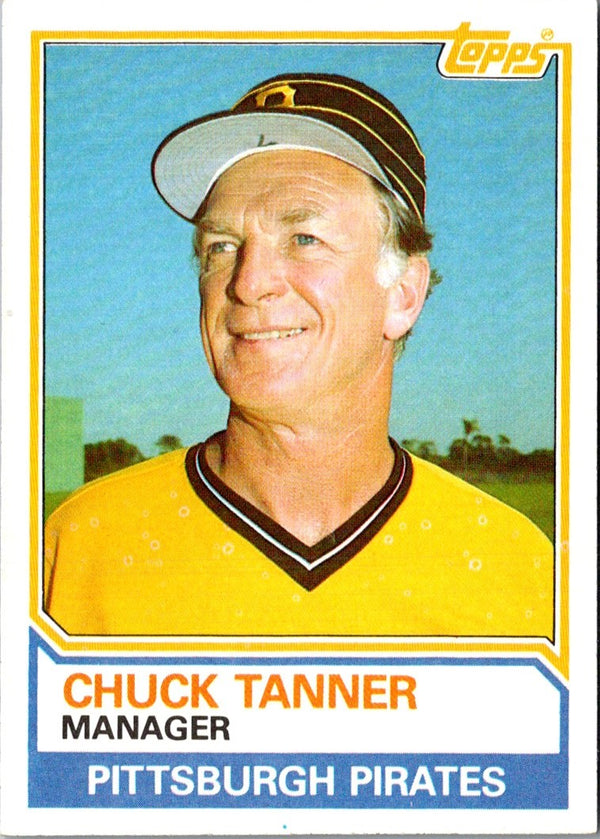 1983 Topps Chuck Tanner #696