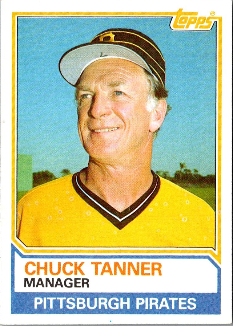 1983 Topps Chuck Tanner