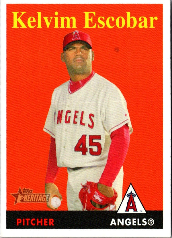 2007 Topps Heritage Kelvim Escobar #57B