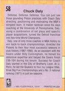 1991 Fleer Chuck Daly