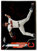 2020 Topps Chrome Logan Allen #155 Rookie
