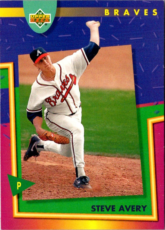 1993 Upper Deck Fun Pack Steve Avery #62
