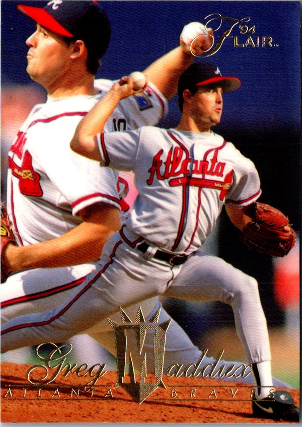 1994 Flair Greg Maddux #130