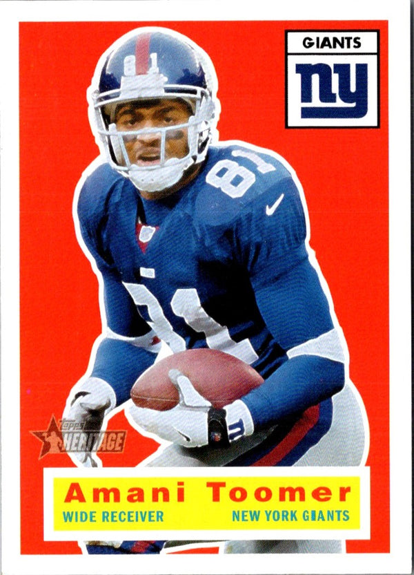 2001 Topps Heritage Amani Toomer #6