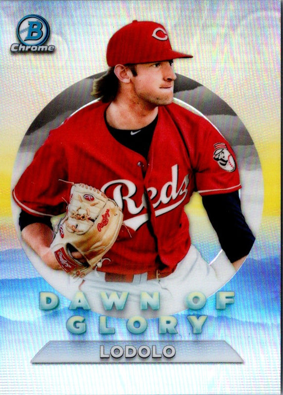 2020 Bowman Chrome Dawn of Glory Nick Lodolo #DG-4