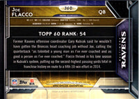 2015 Topps Joe Flacco #360