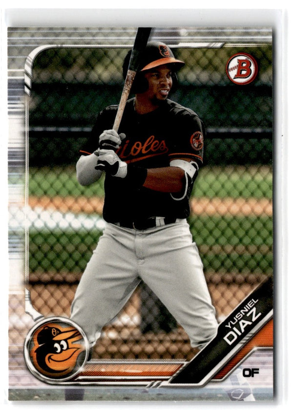 2019 Bowman Prospects Yusniel Diaz #BP-109