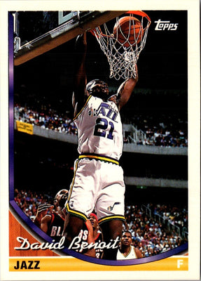 1993 Topps David Benoit #51