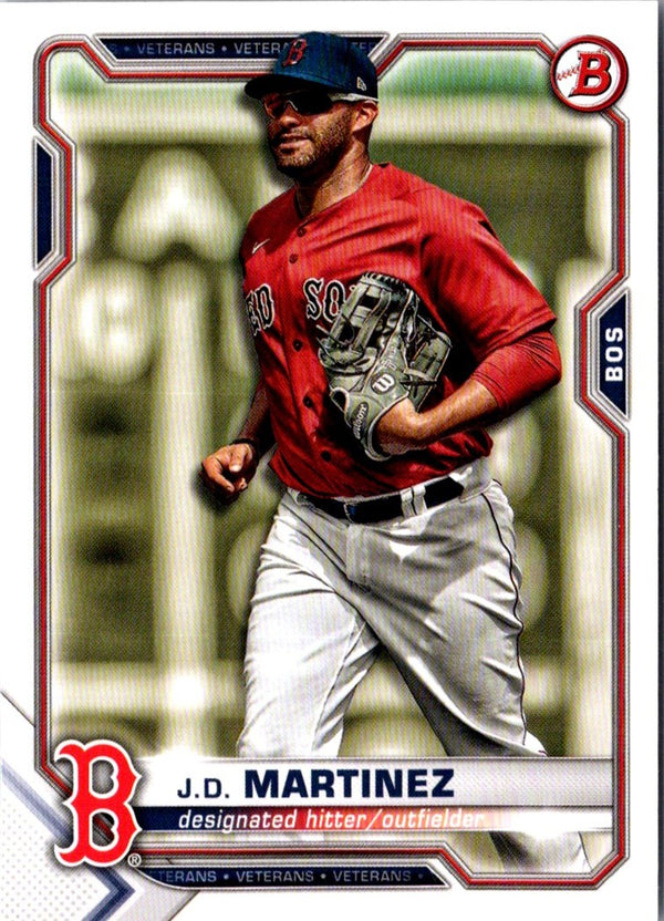 2021 Bowman J.D. Martinez #60