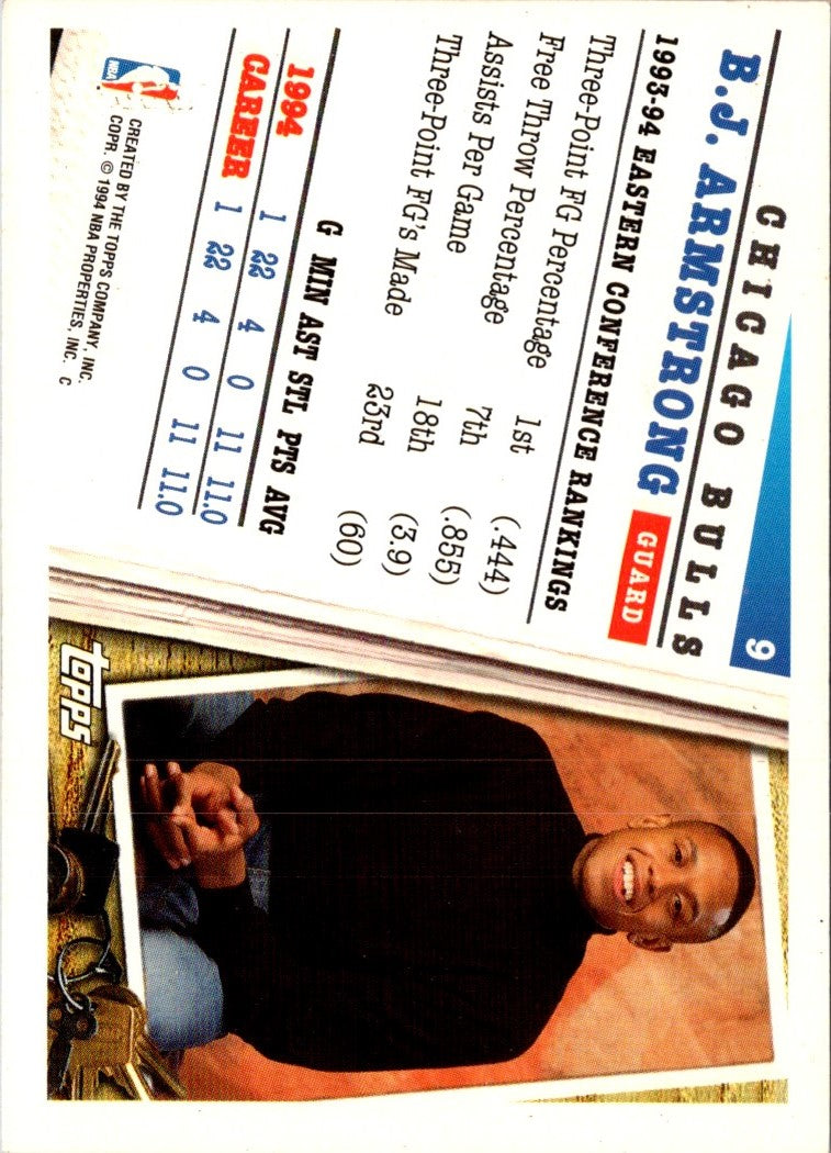 1994 Topps B.J. Armstrong