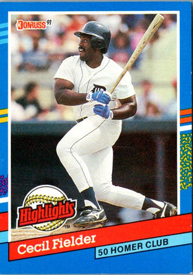 1991 Donruss Bonus Cards Cecil Fielder #BC-5