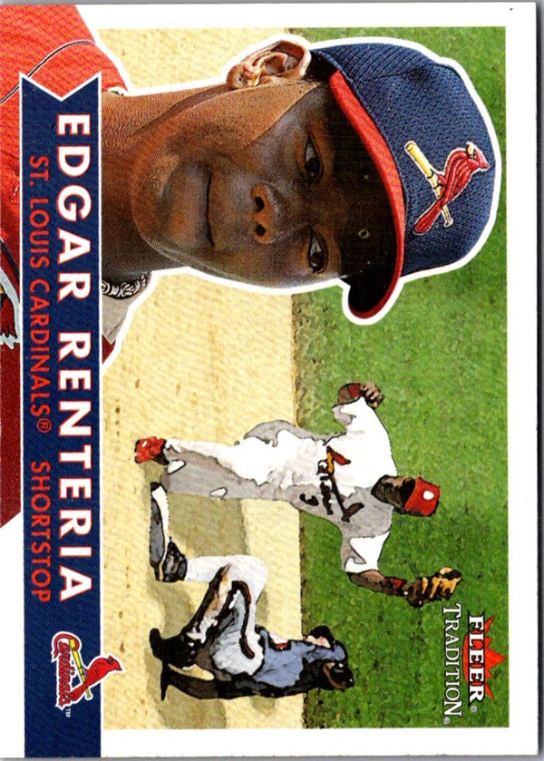 2001 Fleer Tradition Edgar Renteria #87