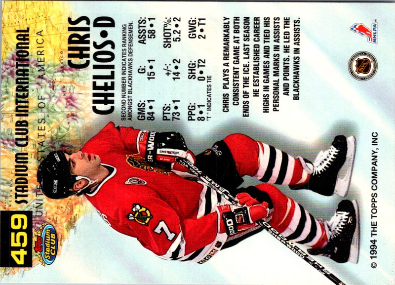 1993 Stadium Club Chris Chelios